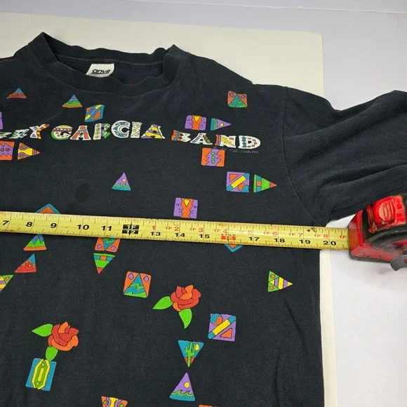 Vintage 1991‎ Jerry Garcia Band Long Sleeve T-Shirt Anvil Large Deadhead Concert - Picture 8 of 12